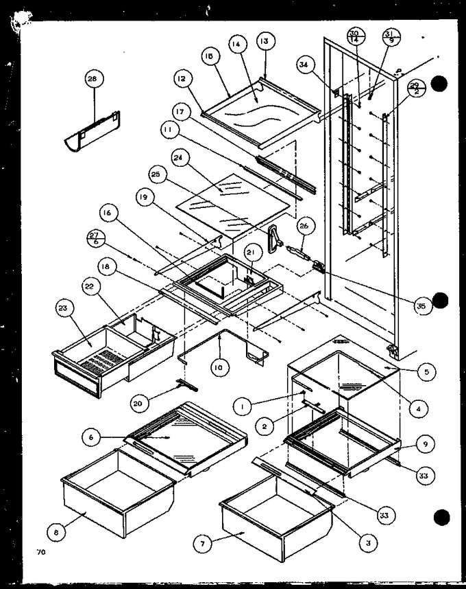 Diagram for SLD25JP (BOM: P1116505W)
