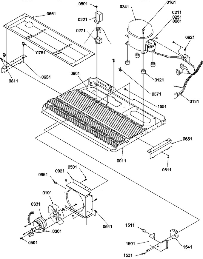 Diagram for SQD25VL (BOM: P1190430W L)