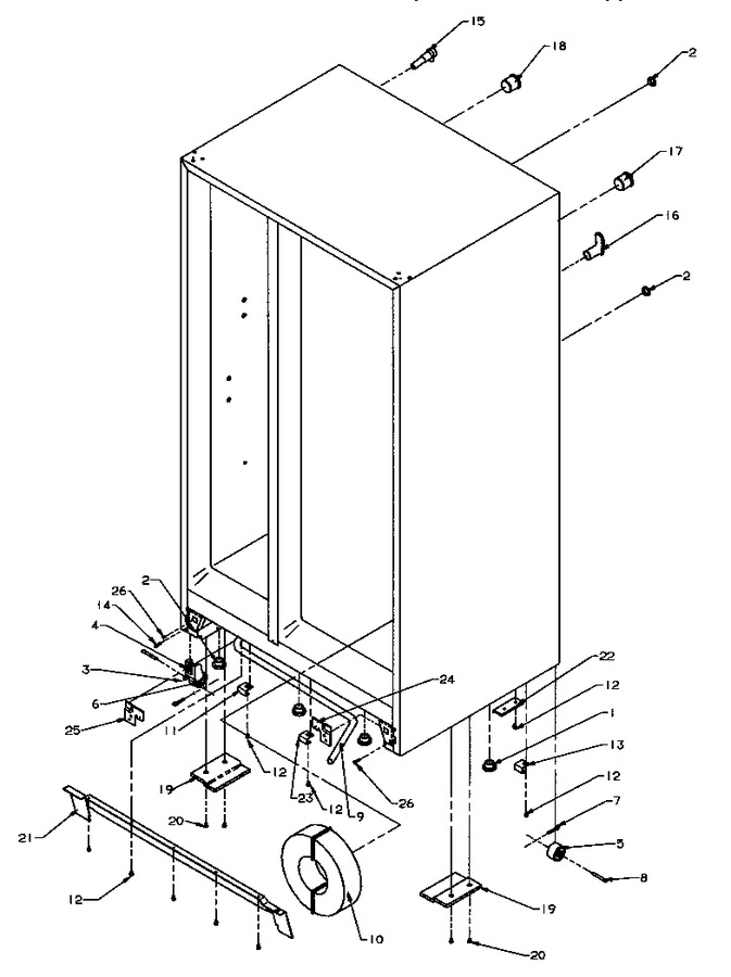 Diagram for SPD22Q2W (BOM: P1181314W W)