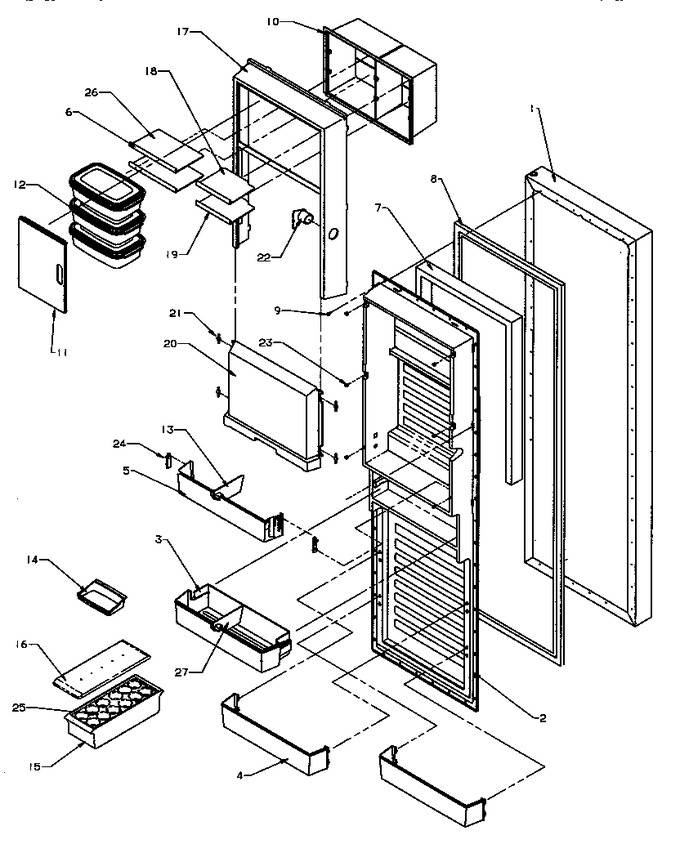 Diagram for SPD25QA3L (BOM: P1181321W L)