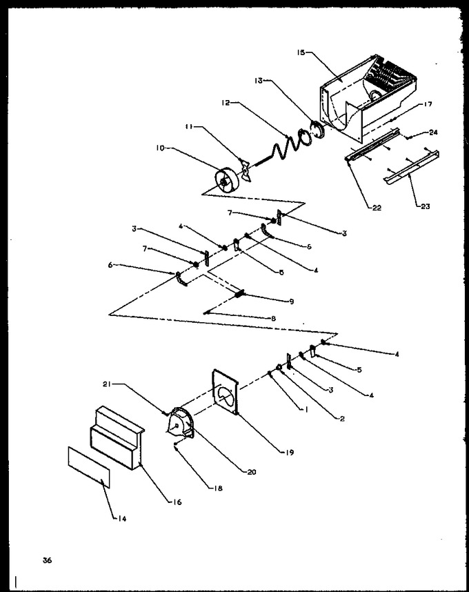 Diagram for SXD20NPE (BOM: P1162505W E)