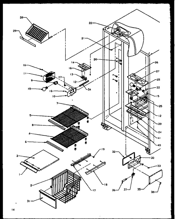Diagram for SXD20NL (BOM: P1162504W L)