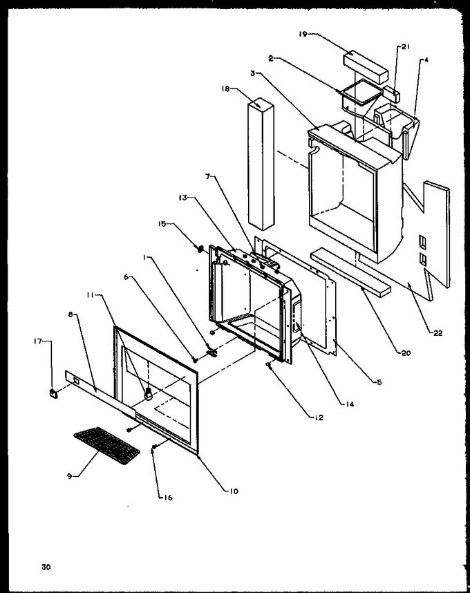 Diagram for SXD20NPE (BOM: P1162505W E)