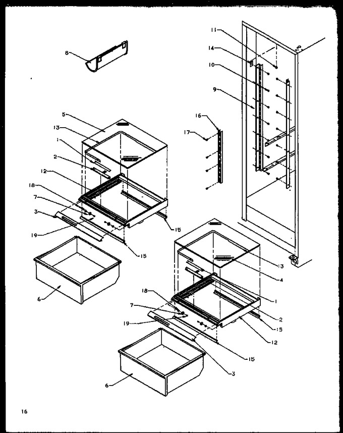 Diagram for SXD20NPE (BOM: P1162505W E)