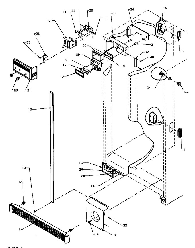 Diagram for SQD25NW (BOM: P1181303W W)
