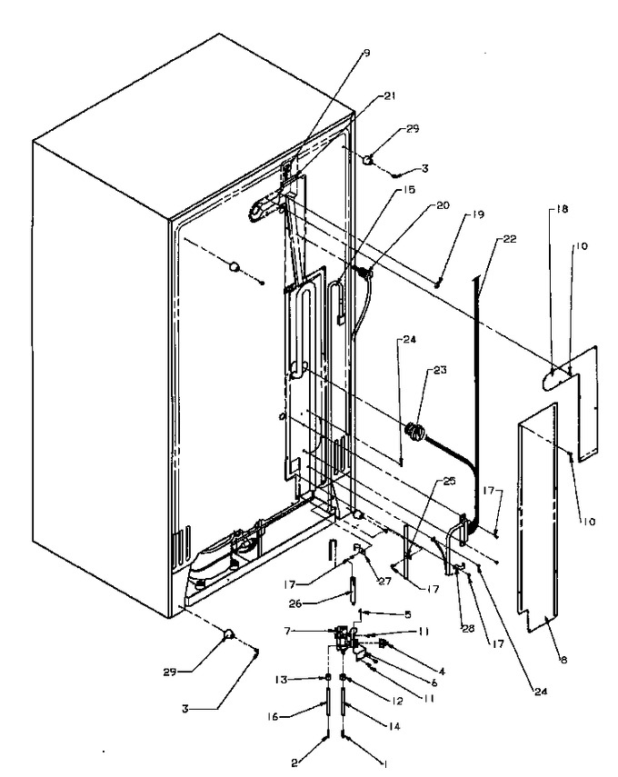 Diagram for SQD25NW (BOM: P1181303W W)