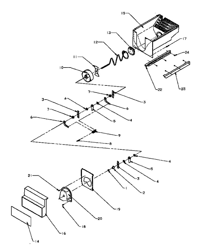 Diagram for SQD25NW (BOM: P1181303W W)