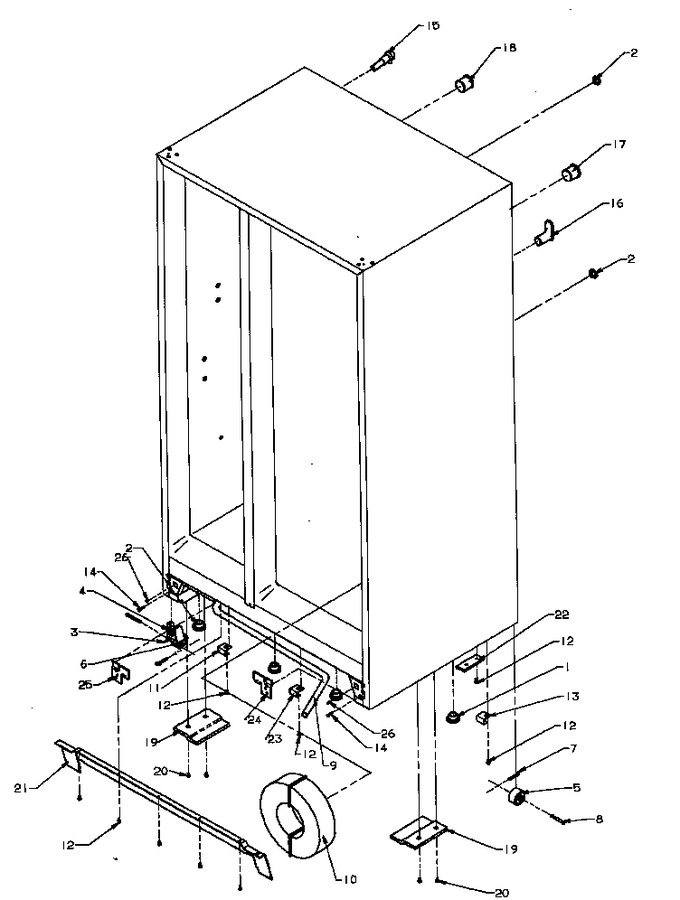 Diagram for SQD25NW (BOM: P1181303W W)