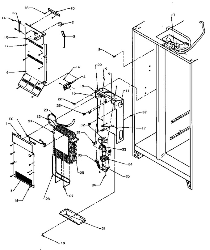 Diagram for SQD25NW (BOM: P1181303W W)