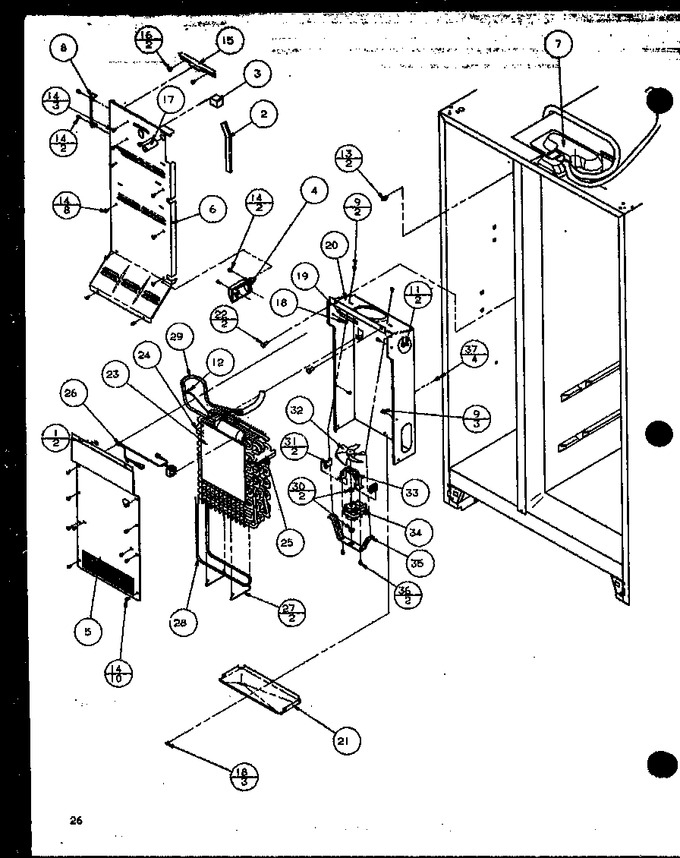 Diagram for SXD22M2W (BOM: P1155002W W)