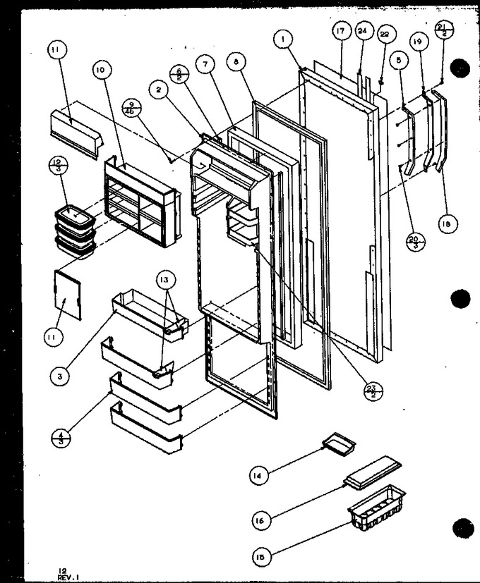 Diagram for SXD22M2W (BOM: P1155002W W)