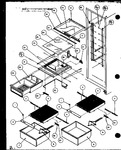 Diagram for 16 - Ref Shelving And Drawers