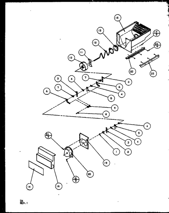 Diagram for SQD25MB4W (BOM: P1153405W W)