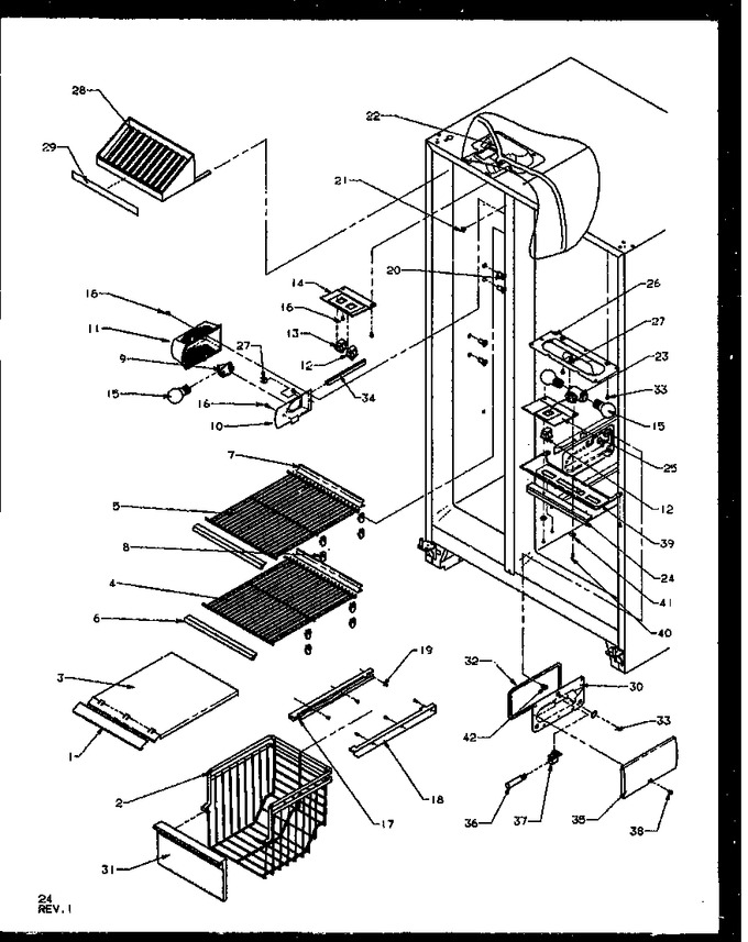 Diagram for SZD27NW (BOM: P1162404W W)