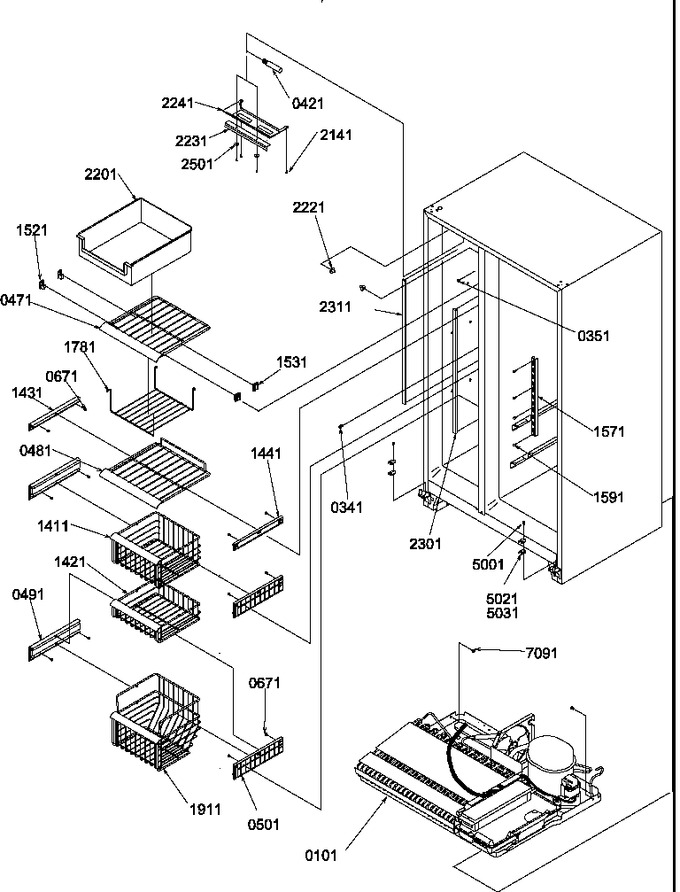 Diagram for SR520SW (BOM: P1183002W W)