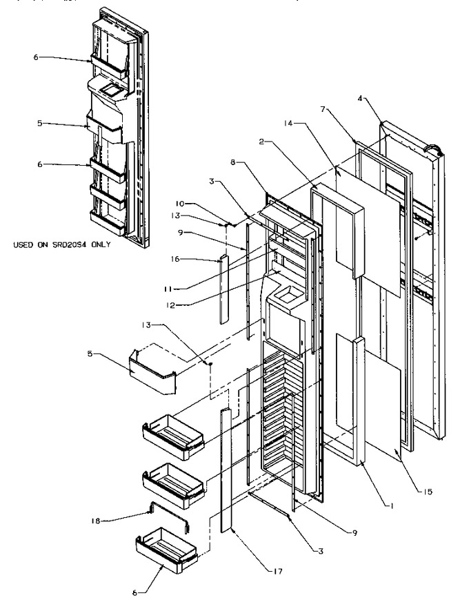 Diagram for SRD20S4E (BOM: P1190801W E)