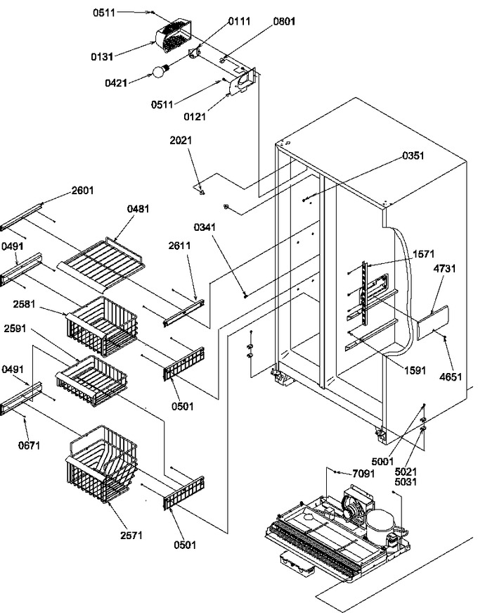 Diagram for SRD25S3E (BOM: P1190325W E)