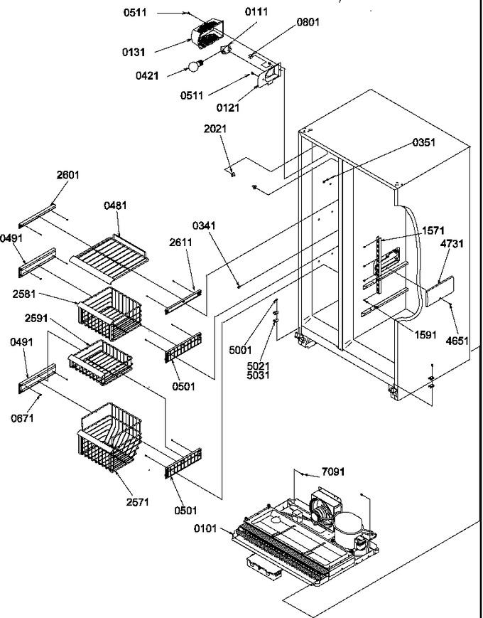 Diagram for SRD27S4W (BOM: P1190306W W)