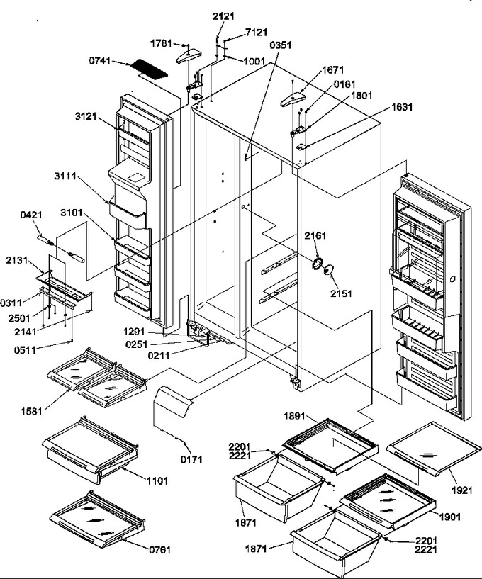 Diagram for SRD325S5W (BOM: P1307202W W)
