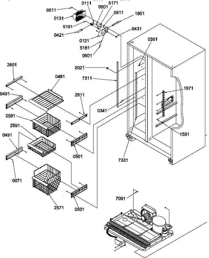 Diagram for SRD327S3W (BOM: P1312502W W)