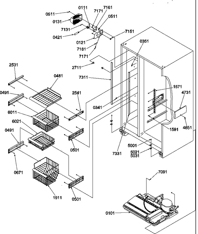 Diagram for SRD520SE (BOM: P1186302W E)