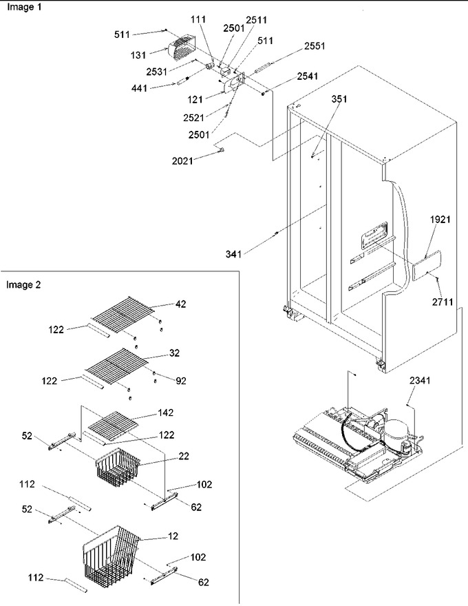 Diagram for SXD522VW (BOM: P1320302W W)