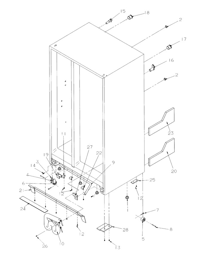 Diagram for SRD526SW (BOM: P1184801W W)