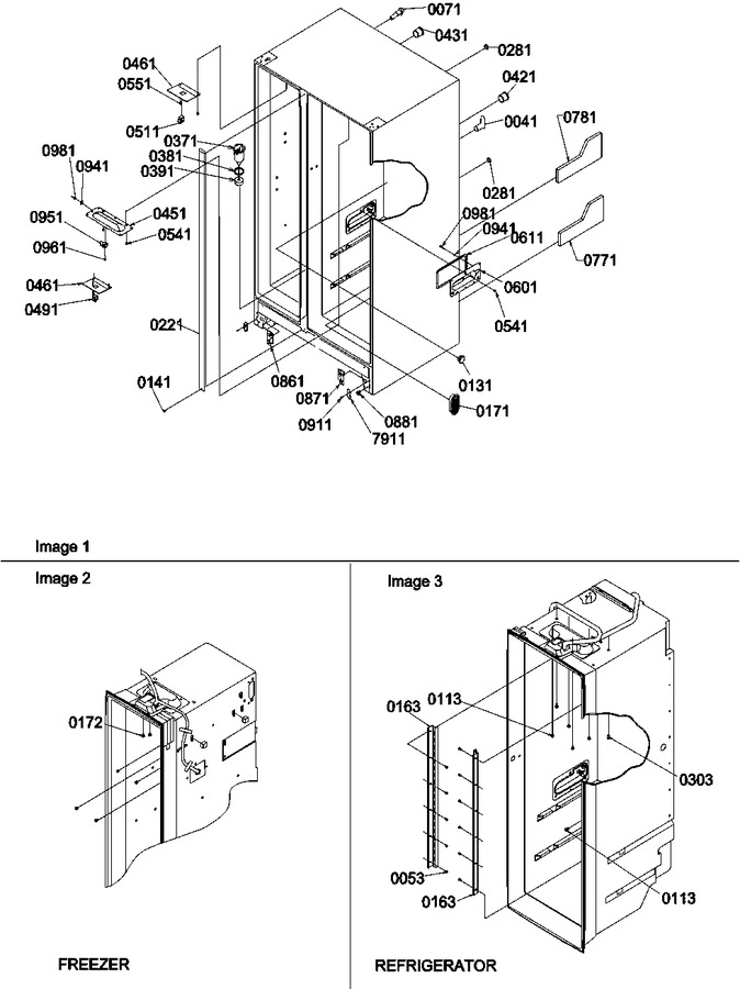Diagram for SXD524VW (BOM: P1320401W W)