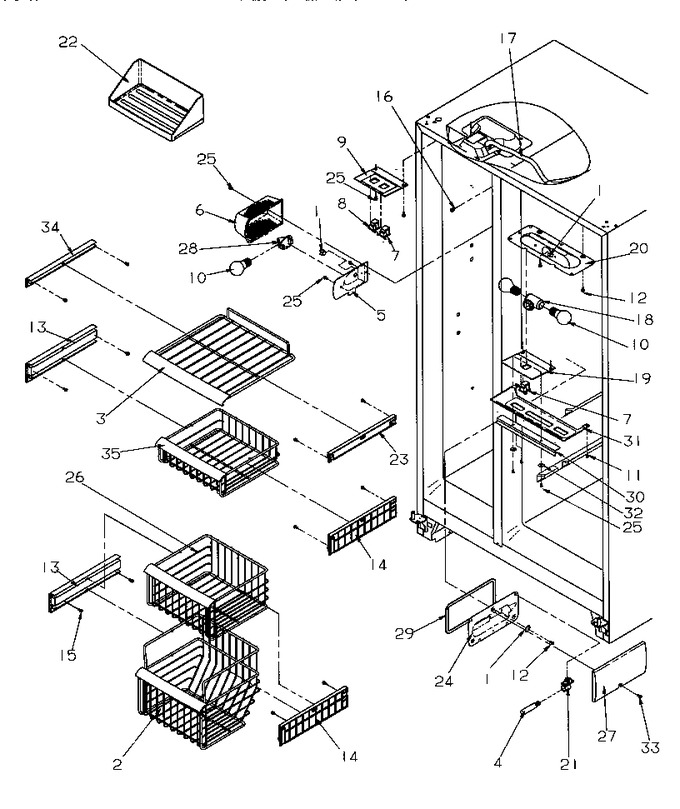 Diagram for SRDE27S3E (BOM: P1190601W E)