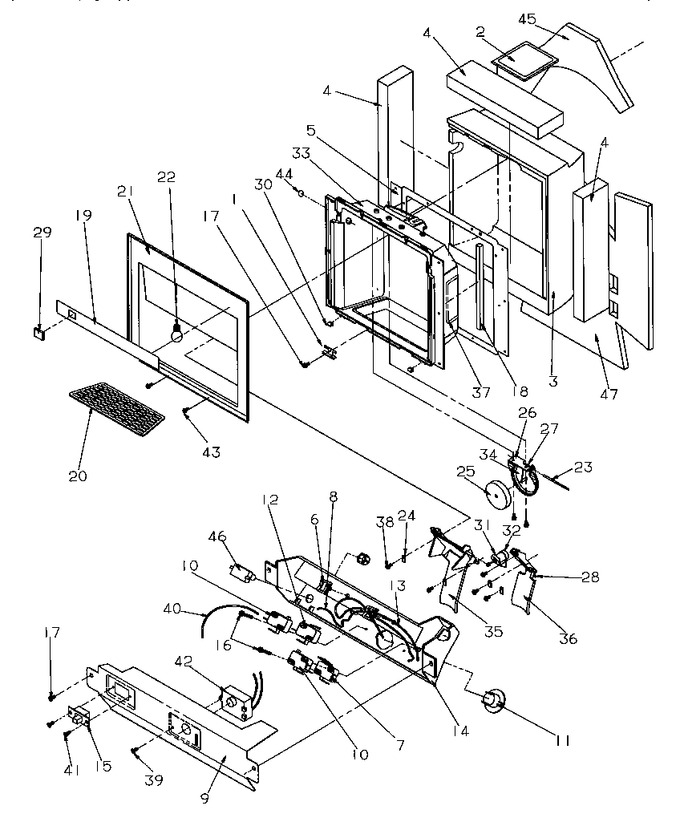 Diagram for SRDE27S3W (BOM: P1190601W W)