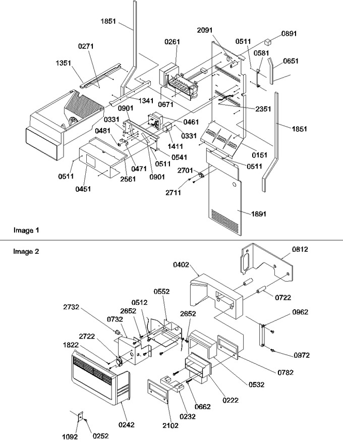 Diagram for SRDE522VW (BOM: P1320304W W)