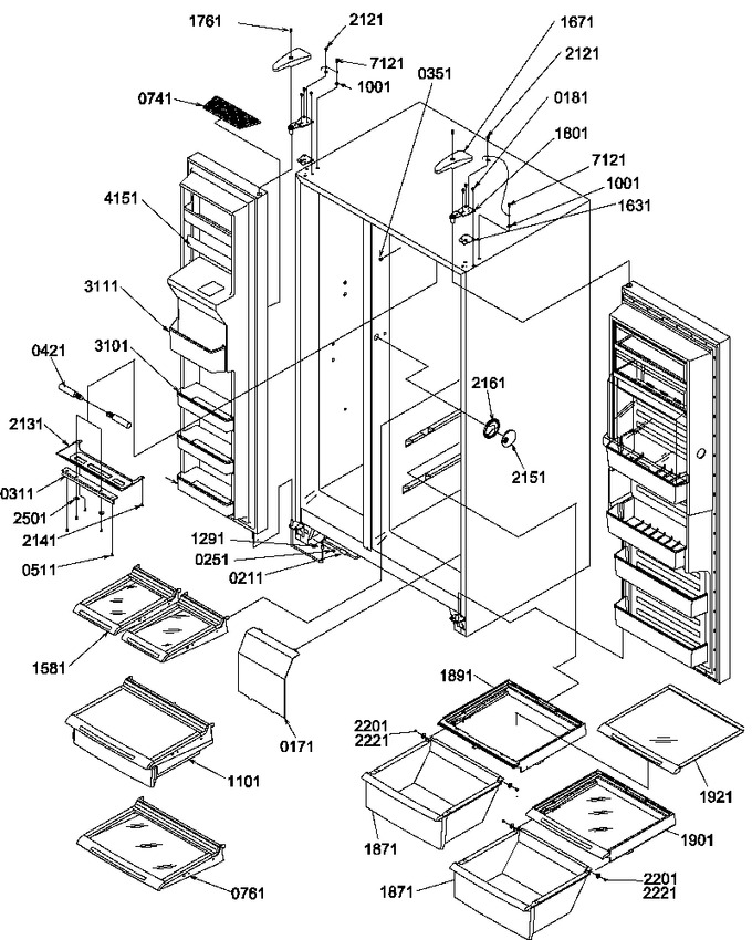 Diagram for SRDE528SW (BOM: P1184904W W)