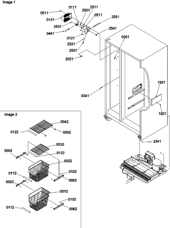 Diagram for SRDE528VW (BOM: P1320403W W)