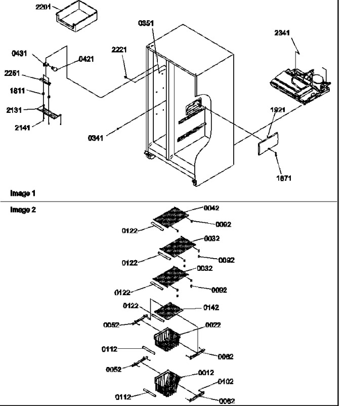 Diagram for SRI21VE (BOM: P1315601W E)