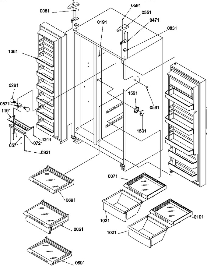 Diagram for SS21SL (BOM: P1193802W L)