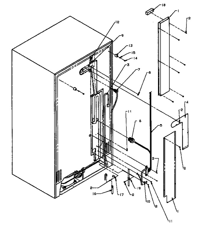 Diagram for SX19NL (BOM: P1168702W L)