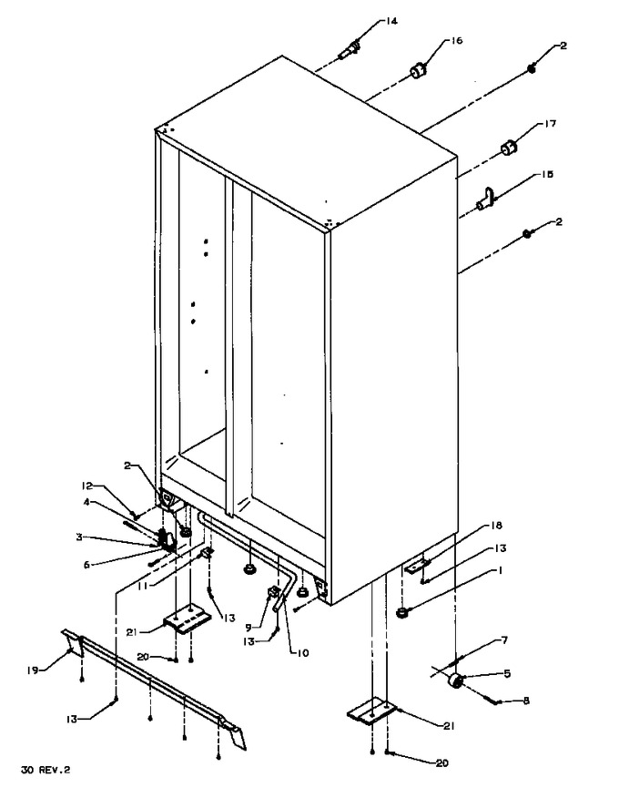 Diagram for SX19NL (BOM: P1168702W L)