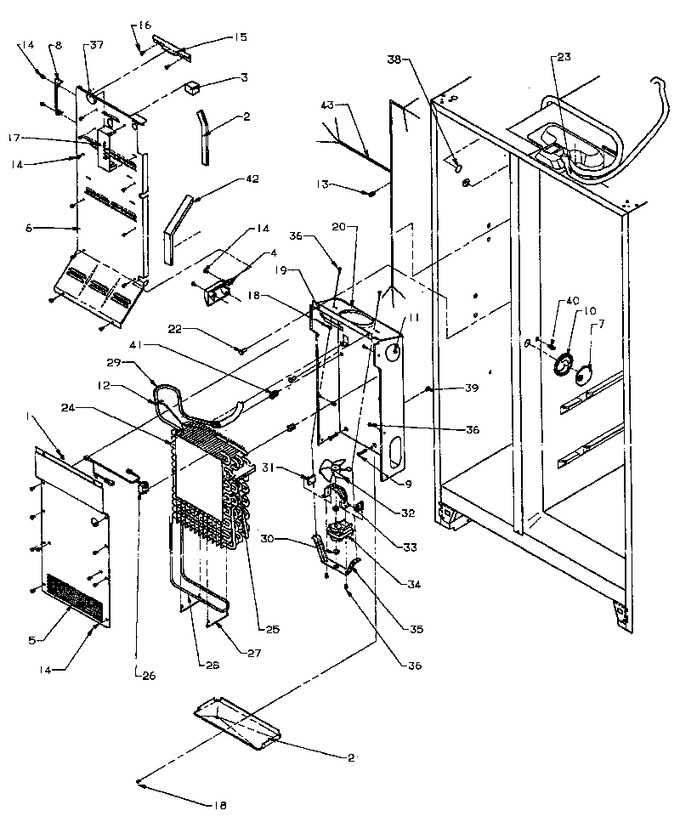 Diagram for SS22NBL (BOM: P1162706W L)