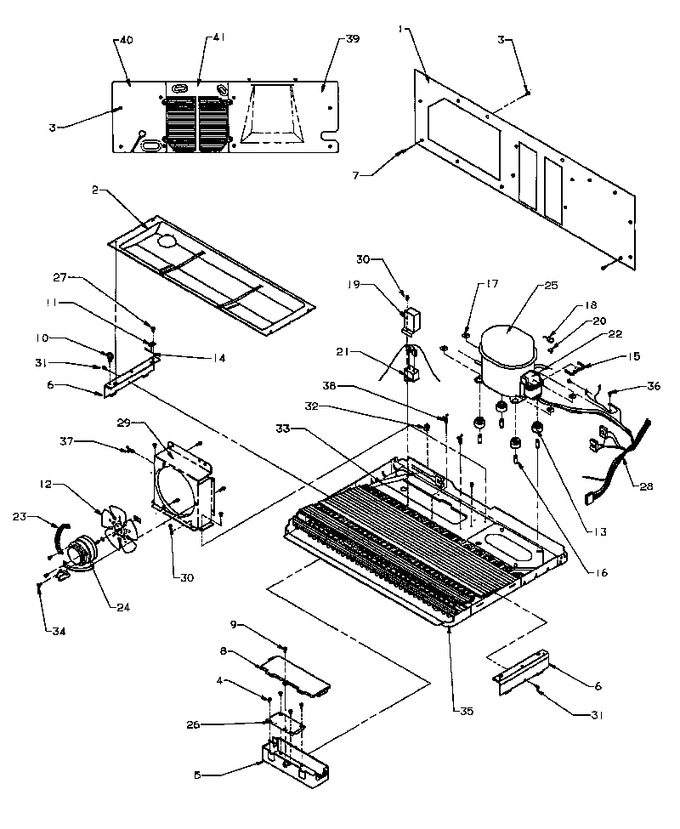 Diagram for SX19NL (BOM: P1168702W L)