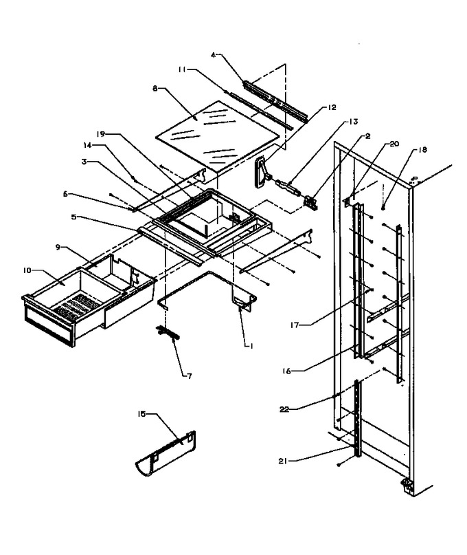 Diagram for SS22NBL (BOM: P1162706W L)