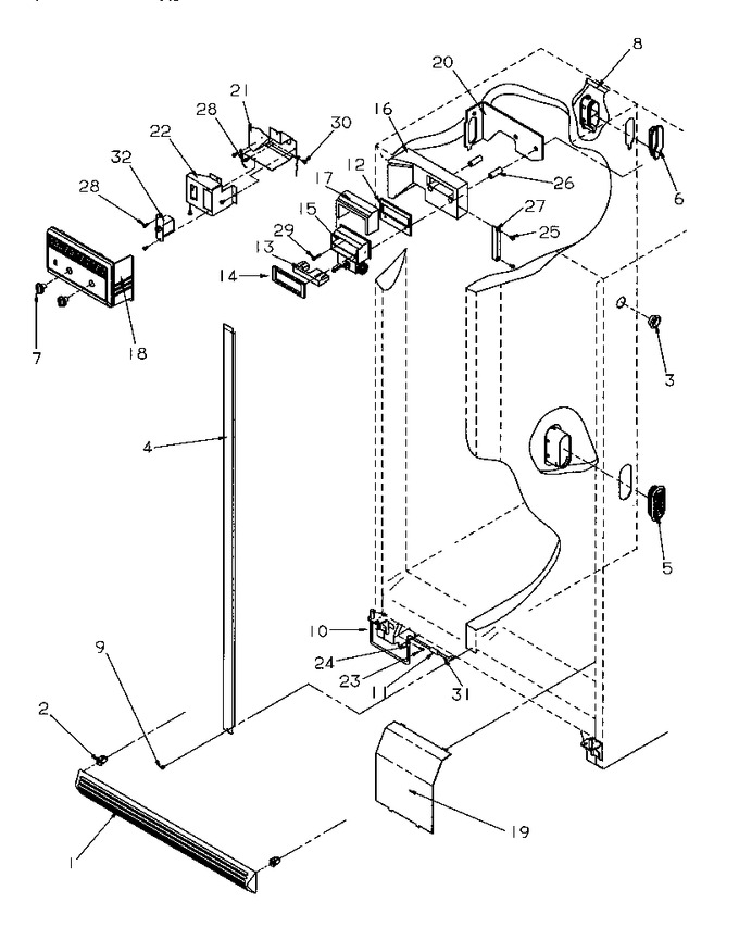 Diagram for SSD21SW (BOM: P1193901W W)