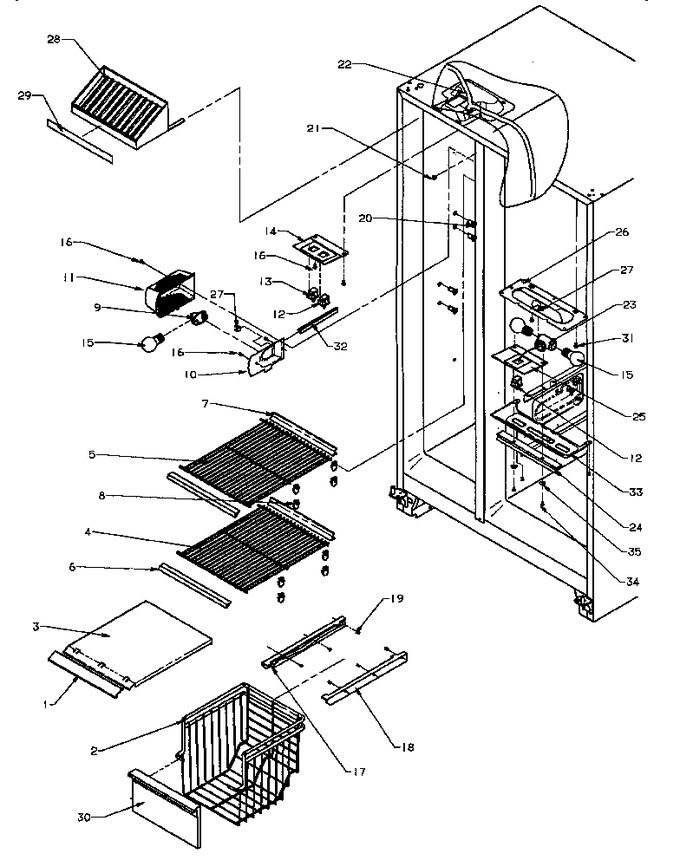 Diagram for SSD25NB2L (BOM: P1162434W L)