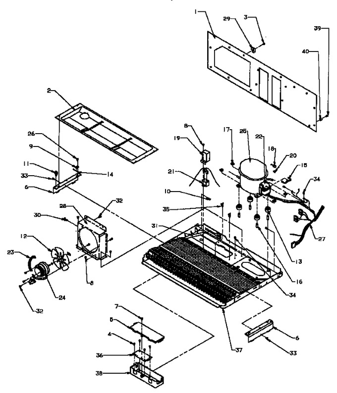 Diagram for SSD25NB2W (BOM: P1162434W W)