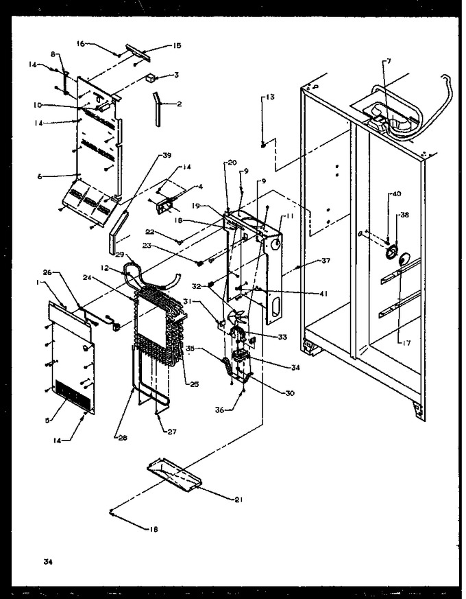 Diagram for SXD25NE (BOM: P1162406W E)