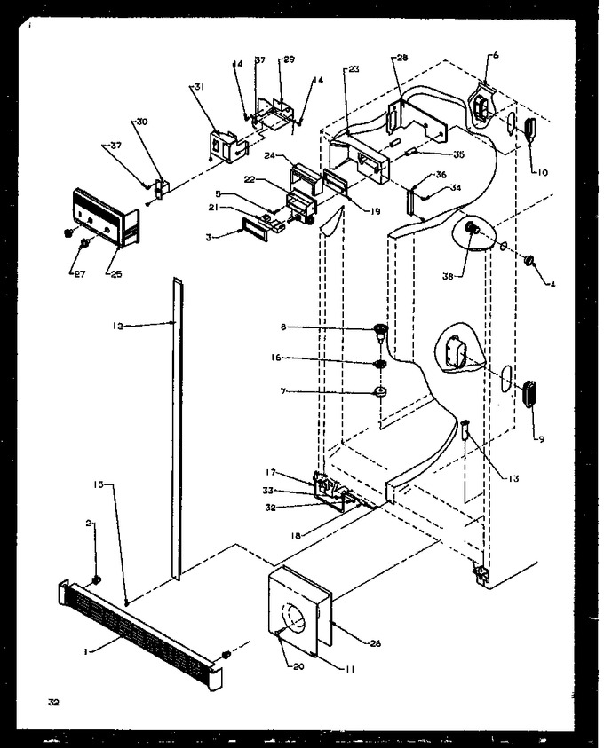 Diagram for SXD25NE (BOM: P1162406W E)