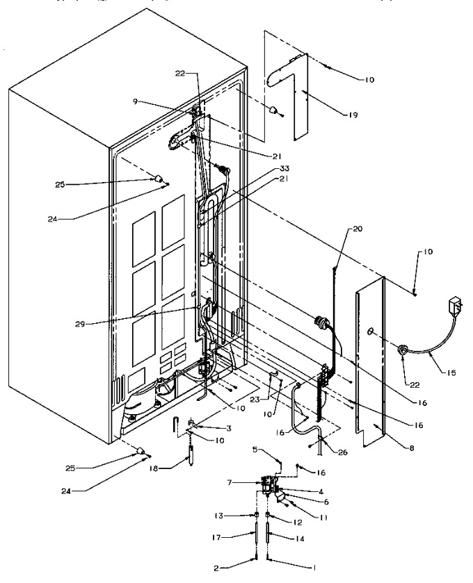 Diagram for SXD25S2L (BOM: P1190407W L)