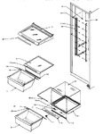 Diagram for 15 - Shelving & Drawers (ref)