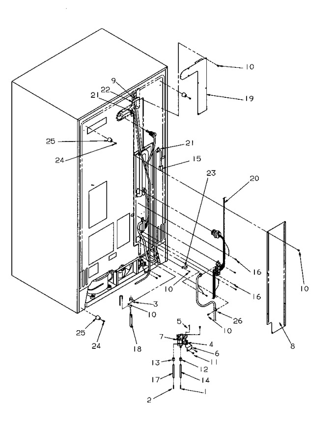 Diagram for SXD25S2L (BOM: P1190417W L)