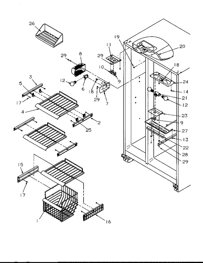 Diagram for SXD25S2L (BOM: P1190417W L)