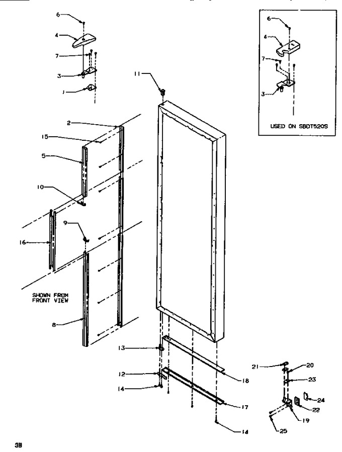Diagram for SSD522SBL (BOM: P1184701W L)